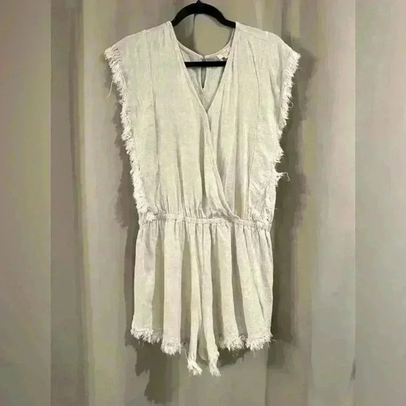 Women’s Tan ODDY Romper - Picture 1 of 6